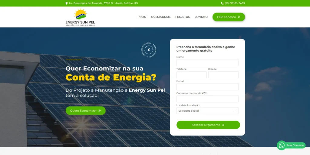 Site Energy Sun Pelotas