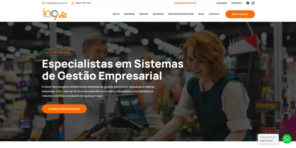 Site Inove Tecnologia