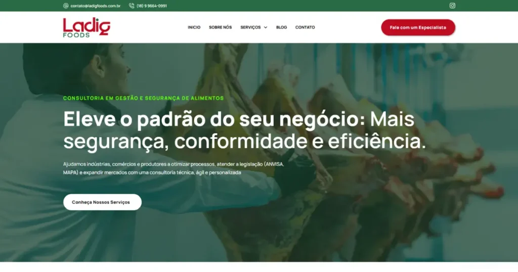 Site Ladig Foods