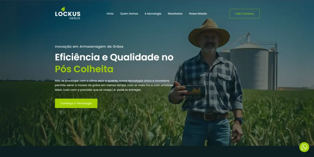 Site Lockus Grãos
